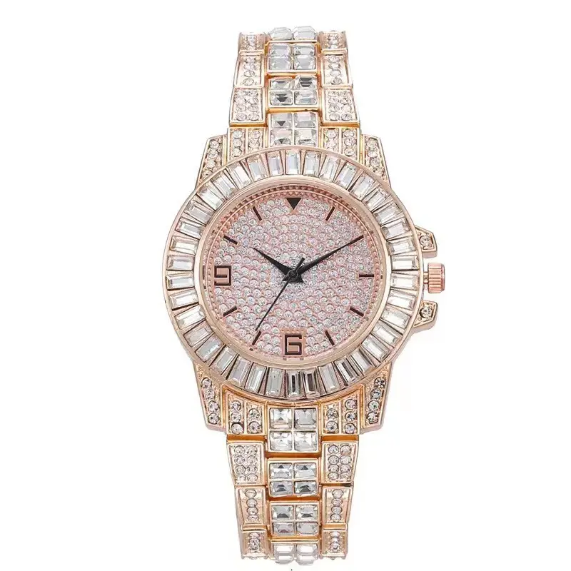 Diamond Full Diamond Ladies Watch Quartz Women's Watch — feature 6