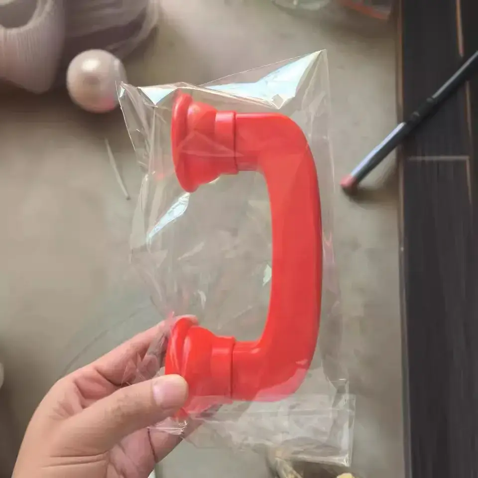 Pink Rubber Cup for Early Education Teaching