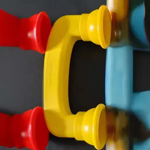 Pink Rubber Cup for Early Education Teaching