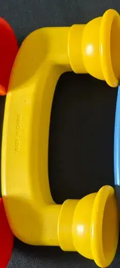 Pink Rubber Cup for Early Education Teaching