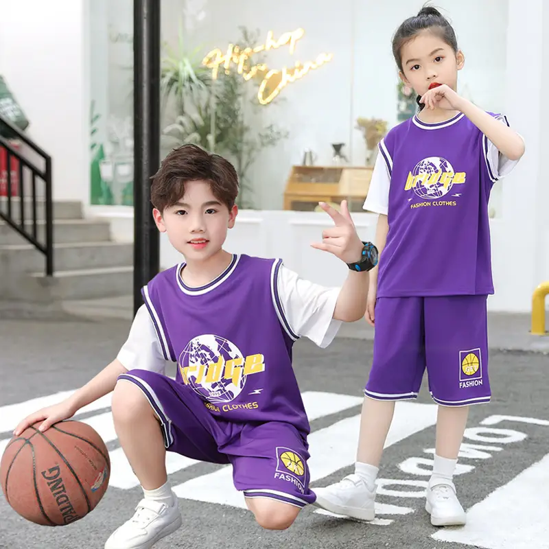 Boys' Yellow Basketball Shorts Set Medium Large - Image 10