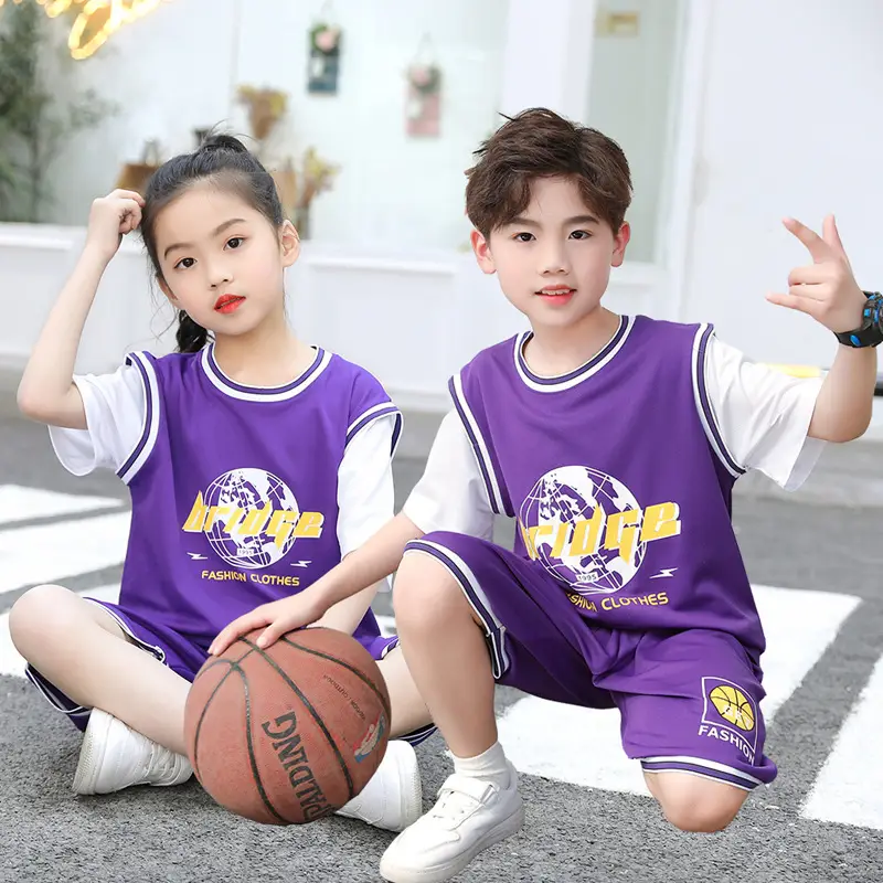 Boys' Yellow Basketball Shorts Set Medium Large - Image 6