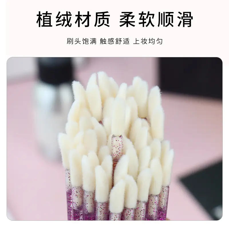 Crystal Lip Brush Replacement Head Set of 10 Pcs - Image 13