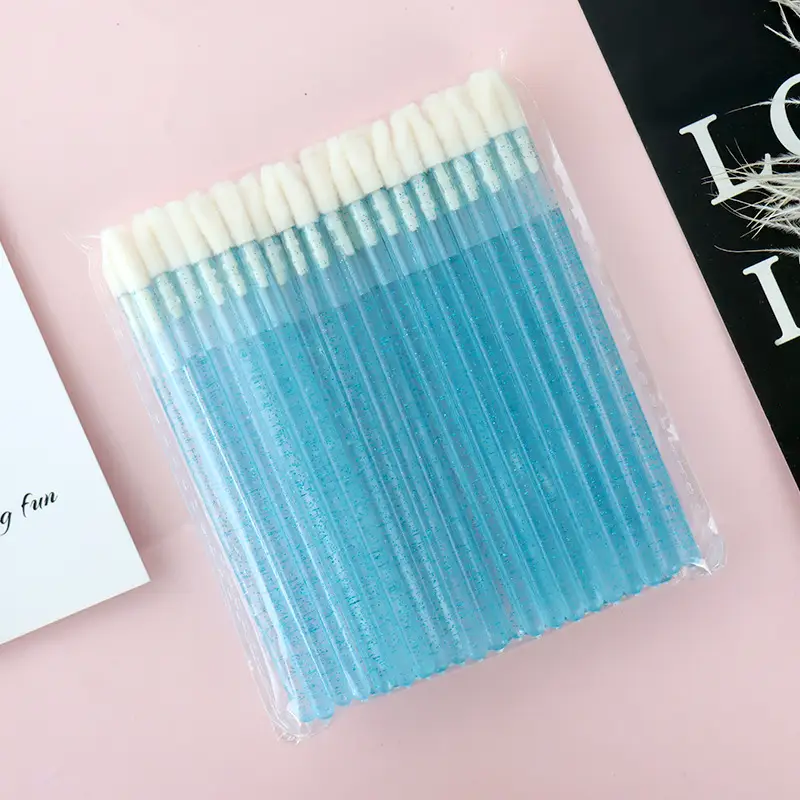 Crystal Lip Brush Replacement Head Set of 10 Pcs - Image 9