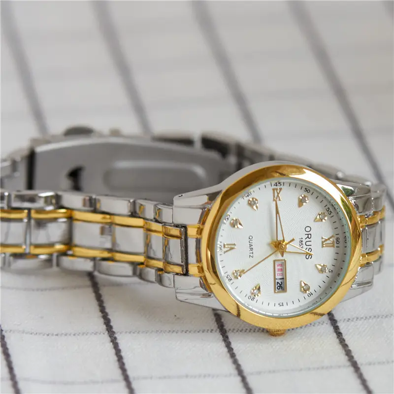 Genuine Foreign Trade Women's Watch, Fully Automatic Quartz Watch, Luminous, Waterproof, Casual 980 Wholesale Dropshipping Steel Band Women's Watch
