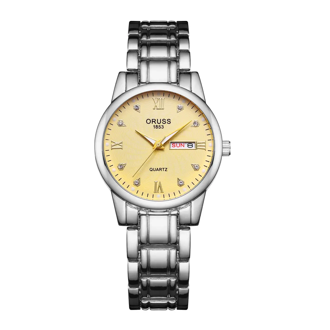 Genuine Foreign Trade Women's Watch, Fully Automatic Quartz Watch, Luminous, Waterproof, Casual 980 Wholesale Dropshipping Steel Band Women's Watch