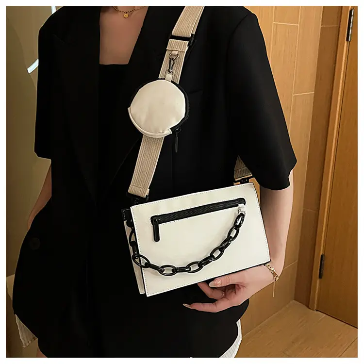 Simple Small Square Bag Women's 2023 Spring New — feature 11