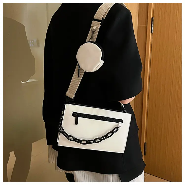Simple Small Square Bag Women's 2023 Spring New — feature 12