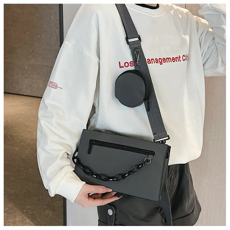 Simple Small Square Bag Women's 2023 Spring New — feature 15