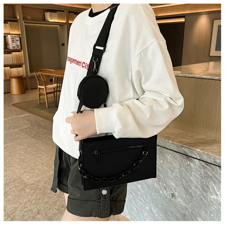 Simple Small Square Bag Women's 2023 Spring New — feature 19