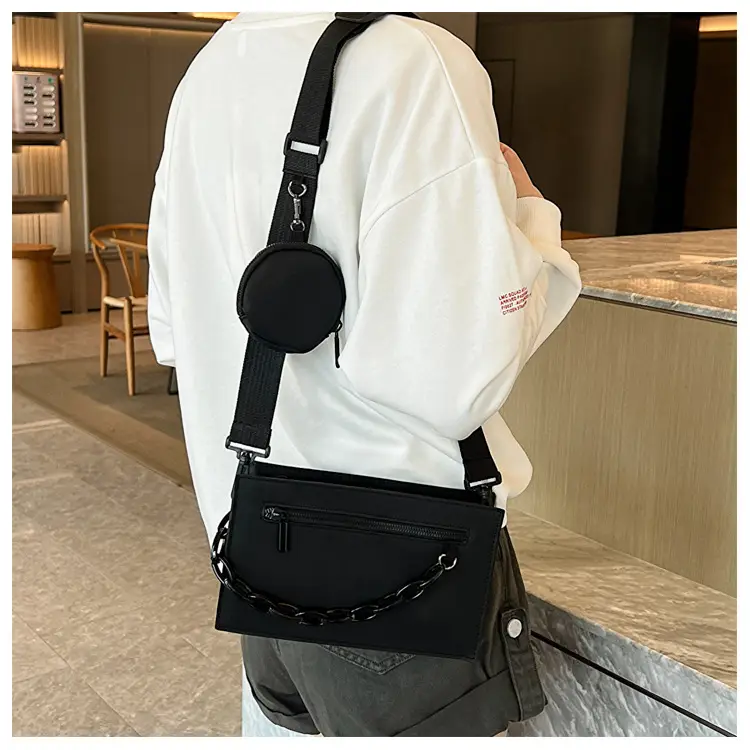 Simple Small Square Bag Women's 2023 Spring New — feature 20