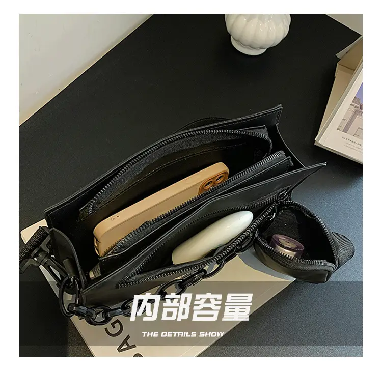 Simple Small Square Bag Women's 2023 Spring New — feature 6