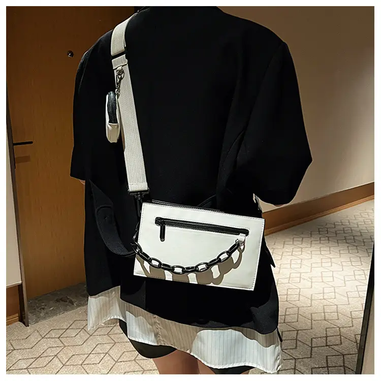Simple Small Square Bag Women's 2023 Spring New — feature 9