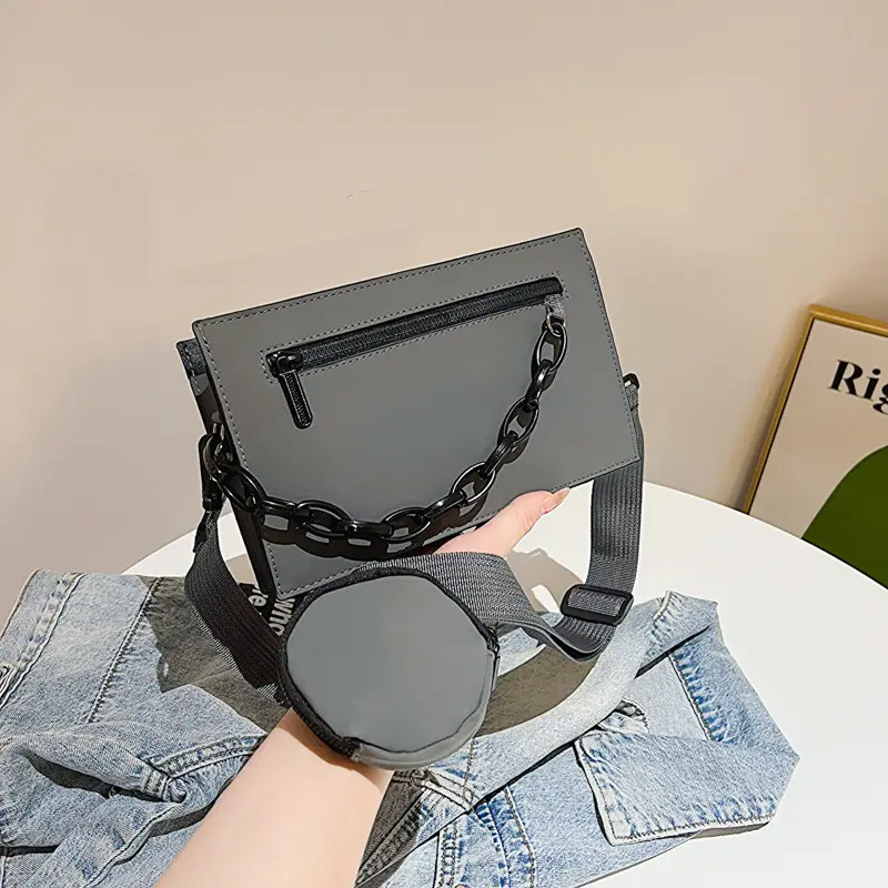 Simple Small Square Bag Women's 2023 Spring New - Image 3