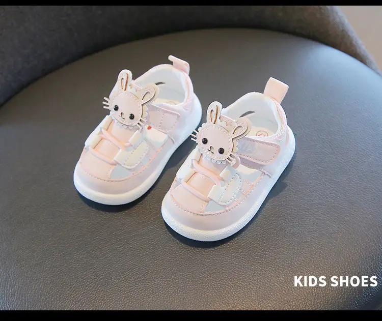 Princess Baby Sandals for Girls 1-2 Years Soft Bottom Closed Toe — feature 15