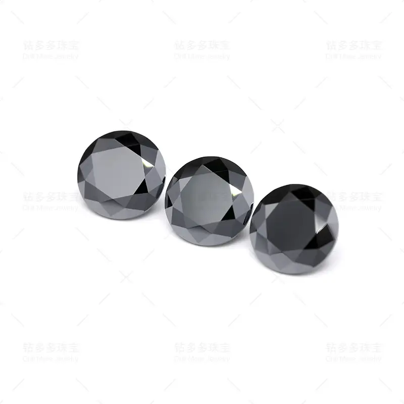 Moissanite Setting Stones Round High Quality for Rings Pendants - Image 3