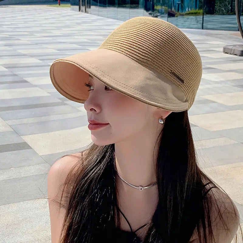 Women Sunscreen Hat Large UV Protection Beach Wear