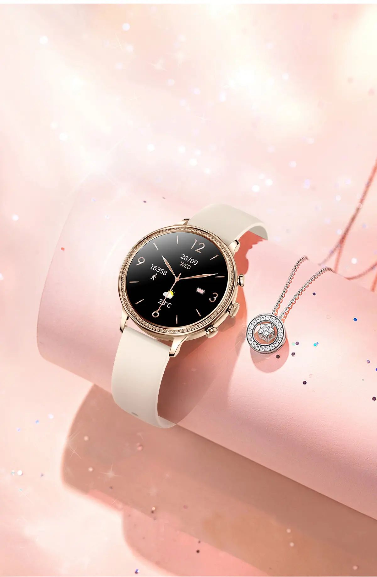 Women's Full Touch Smart Watch with Heart Rate & Sleep Monitoring — feature 28