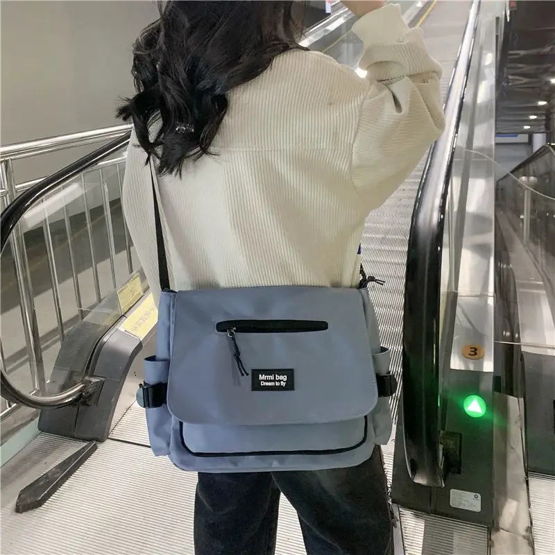 Women's Black Casual Shoulder Bag Ruiying New Large Capacity - Image 8