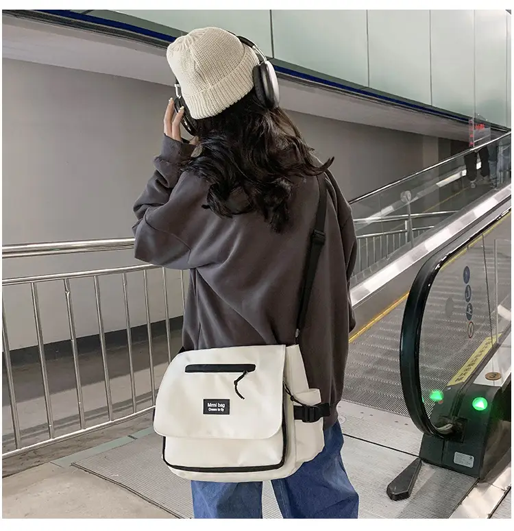 Women's Black Casual Shoulder Bag Ruiying New Large Capacity — feature 12