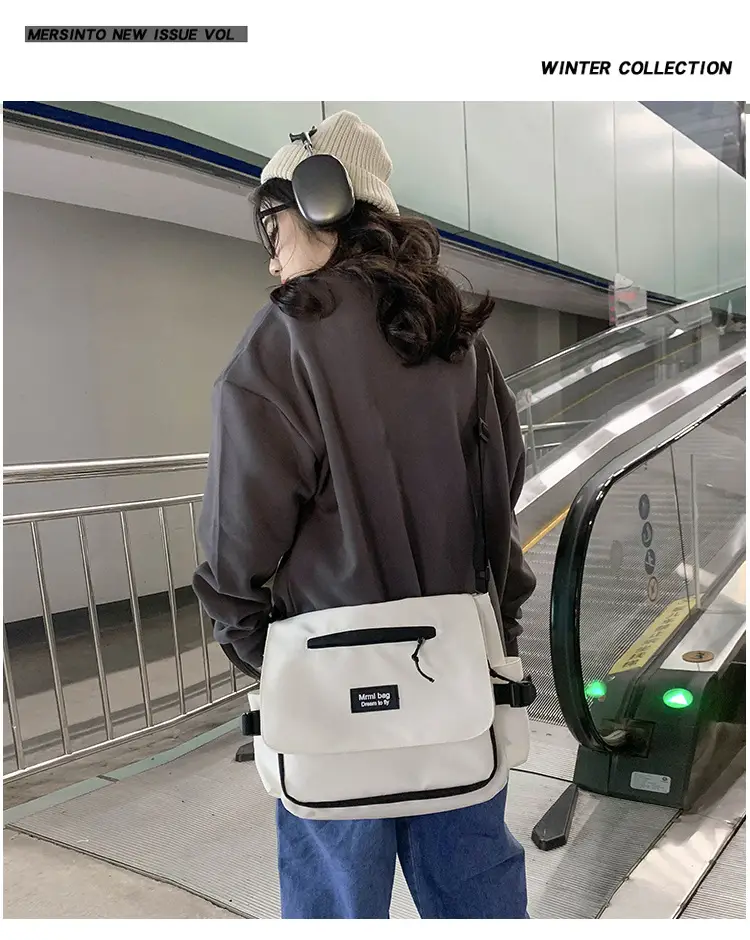 Women's Black Casual Shoulder Bag Ruiying New Large Capacity — feature 13