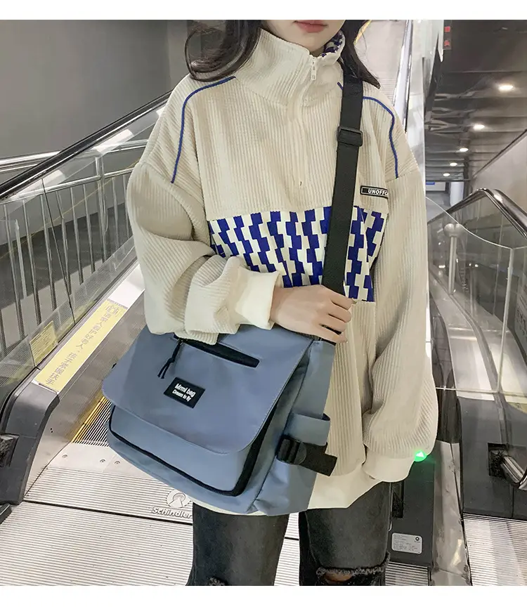 Women's Black Casual Shoulder Bag Ruiying New Large Capacity — feature 21
