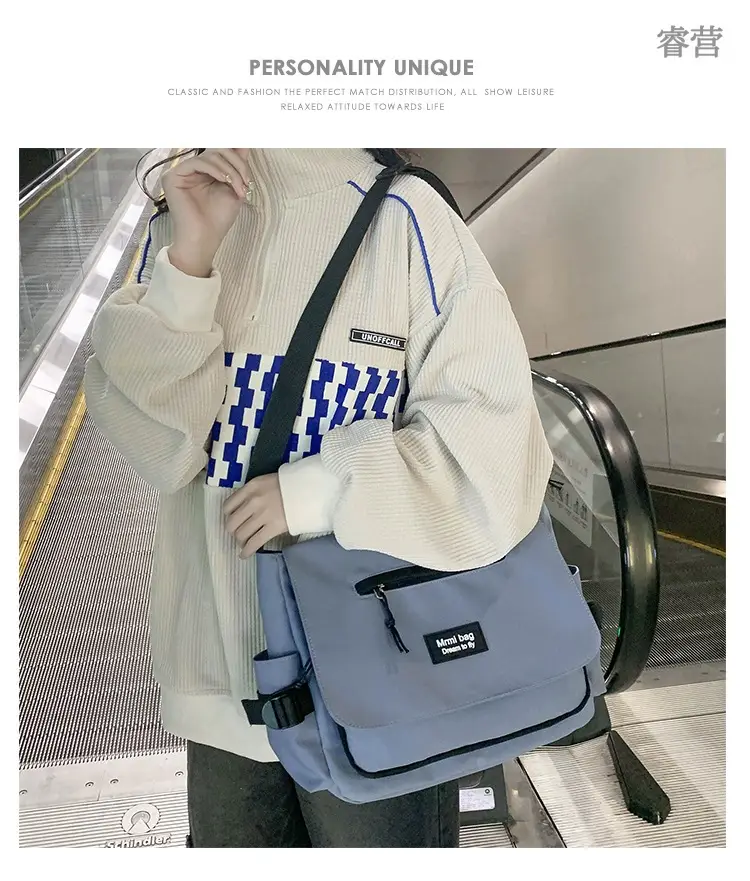 Women's Black Casual Shoulder Bag Ruiying New Large Capacity — feature 22