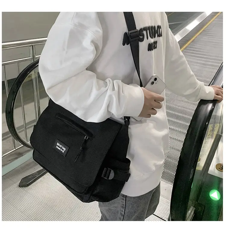 Women's Black Casual Shoulder Bag Ruiying New Large Capacity — feature 24