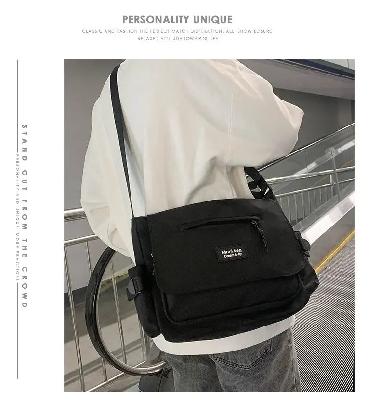 Women's Black Casual Shoulder Bag Ruiying New Large Capacity — feature 26
