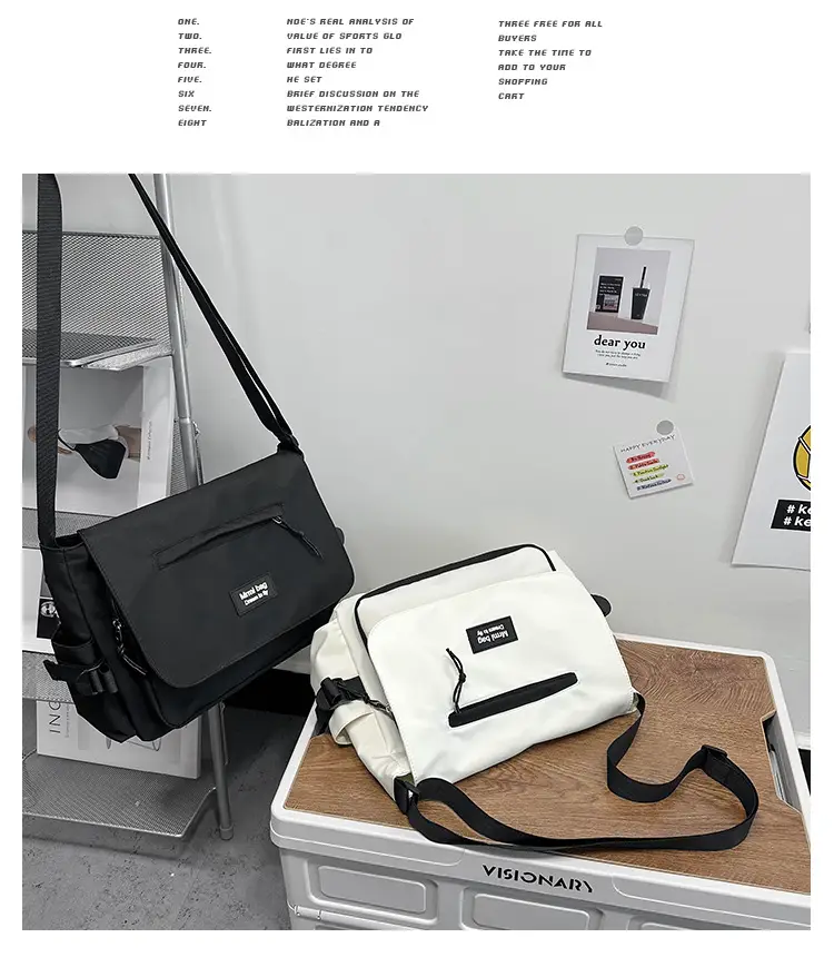 Women's Black Casual Shoulder Bag Ruiying New Large Capacity — feature 33