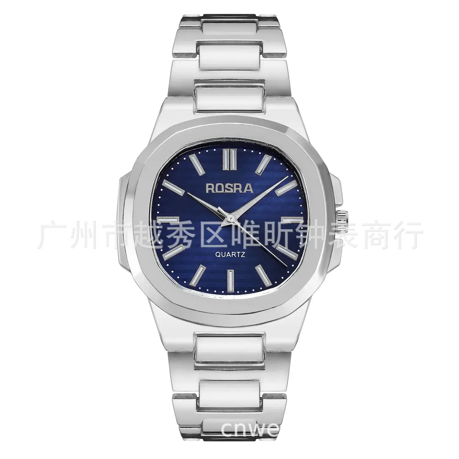 2023 ROSRA Men's Square Dial Quartz Watch with Rose Gold Strap - Image 19