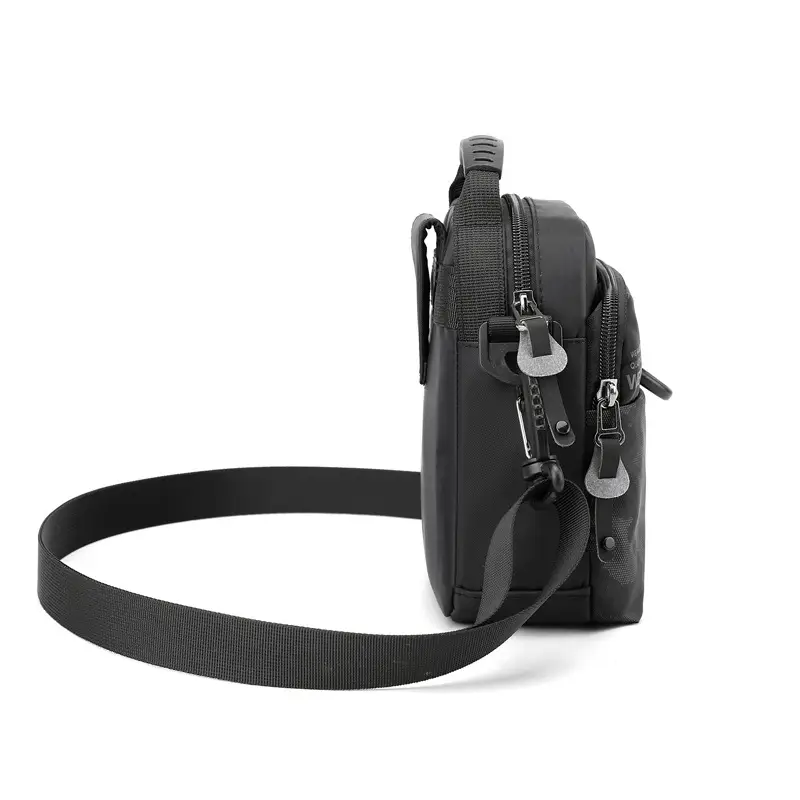 Wepower Men's Lightweight Sports Shoulder Crossbody Bag Multi-Functional Belt Hanging Bag Vertical Small Bag Casual Men's Bag - Image 7