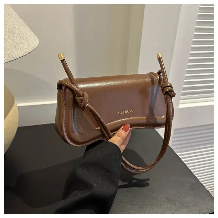 Women's Retro Brown Crossbody Bag 2023 Summer — feature 19