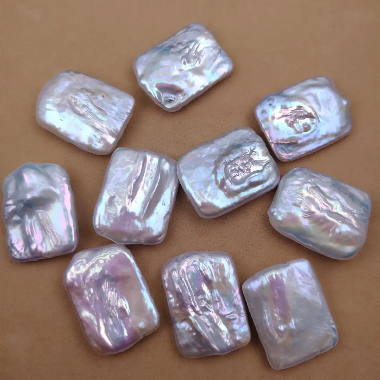 Non-Porous Baroque Pearl Nail Adhesive Semi-Finished DIY Decor