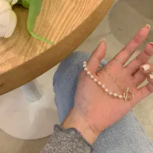 Korean Style Pearl Bracelet for Women 14K Gold — feature 3