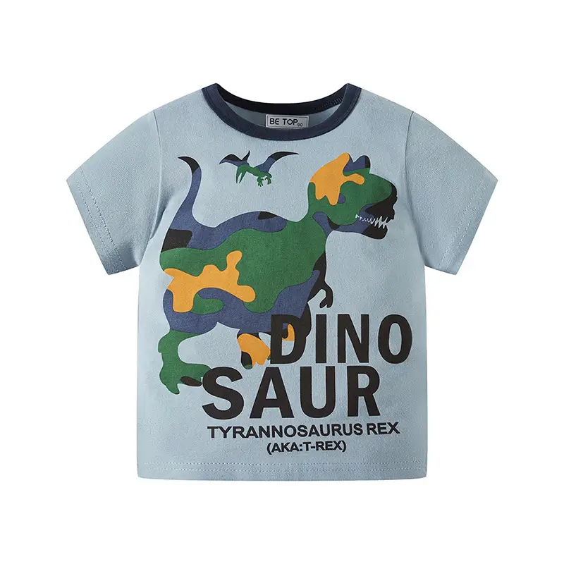 Boys Dino Saur T-Shirt Summer 2026 - Image 4