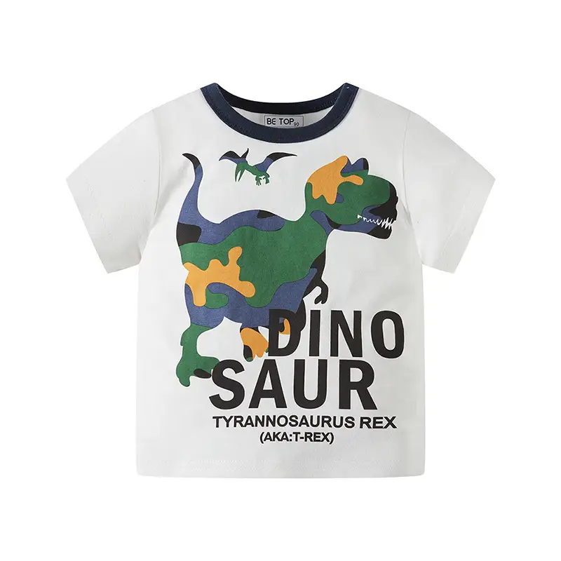 Boys Dino Saur T-Shirt Summer 2026 - Image 7