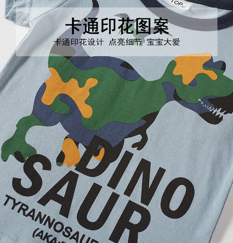 Boys Dino Saur T-Shirt Summer 2026 — feature 8