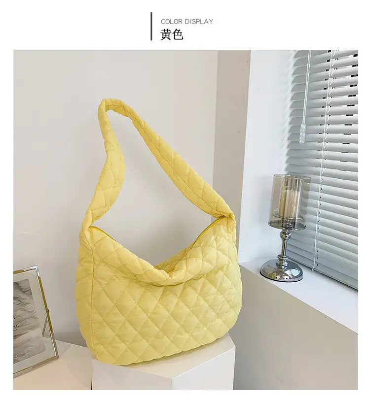 Pink Quilted Women's Tote Bag 2023 New — feature 31