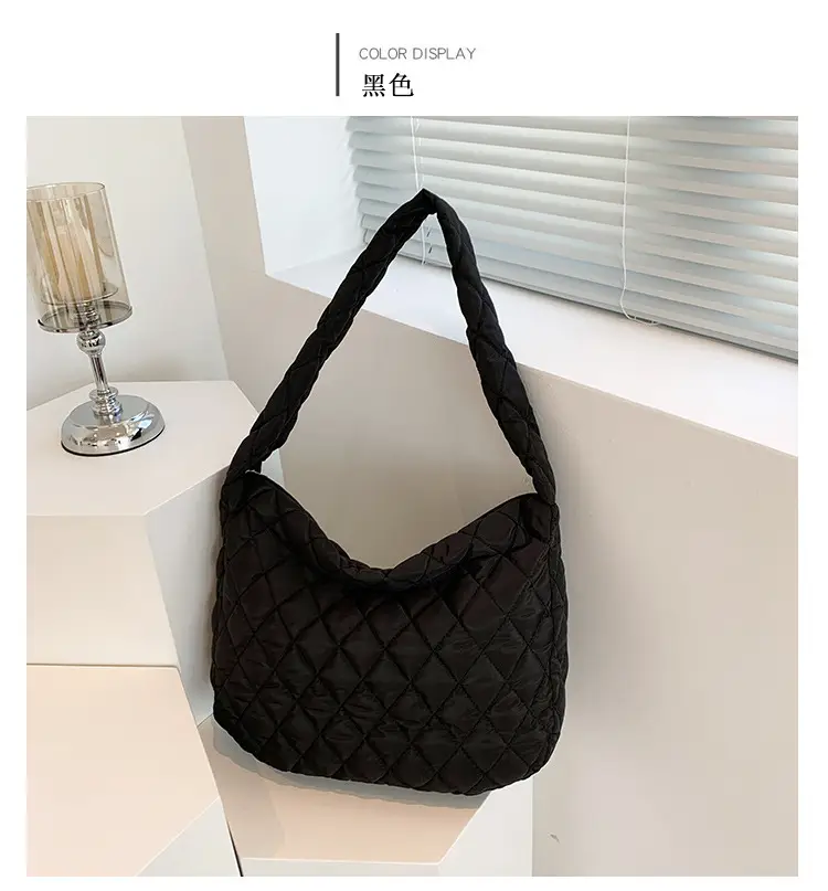 Pink Quilted Women's Tote Bag 2023 New — feature 32