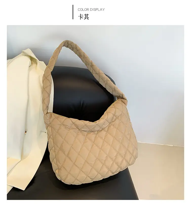 Pink Quilted Women's Tote Bag 2023 New — feature 37