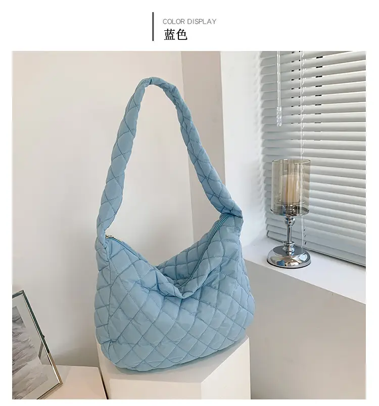 Pink Quilted Women's Tote Bag 2023 New — feature 38