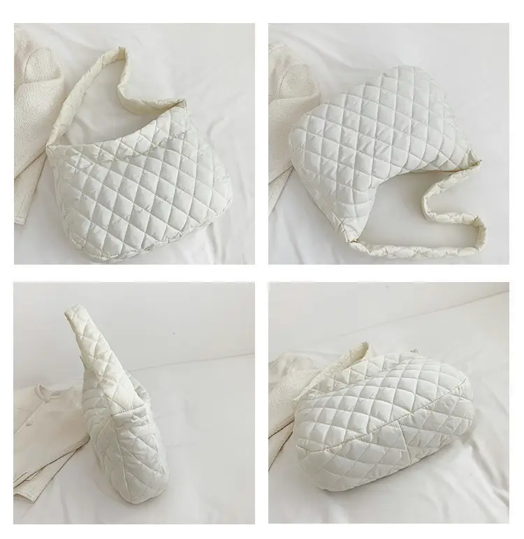 Pink Quilted Women's Tote Bag 2023 New — feature 7