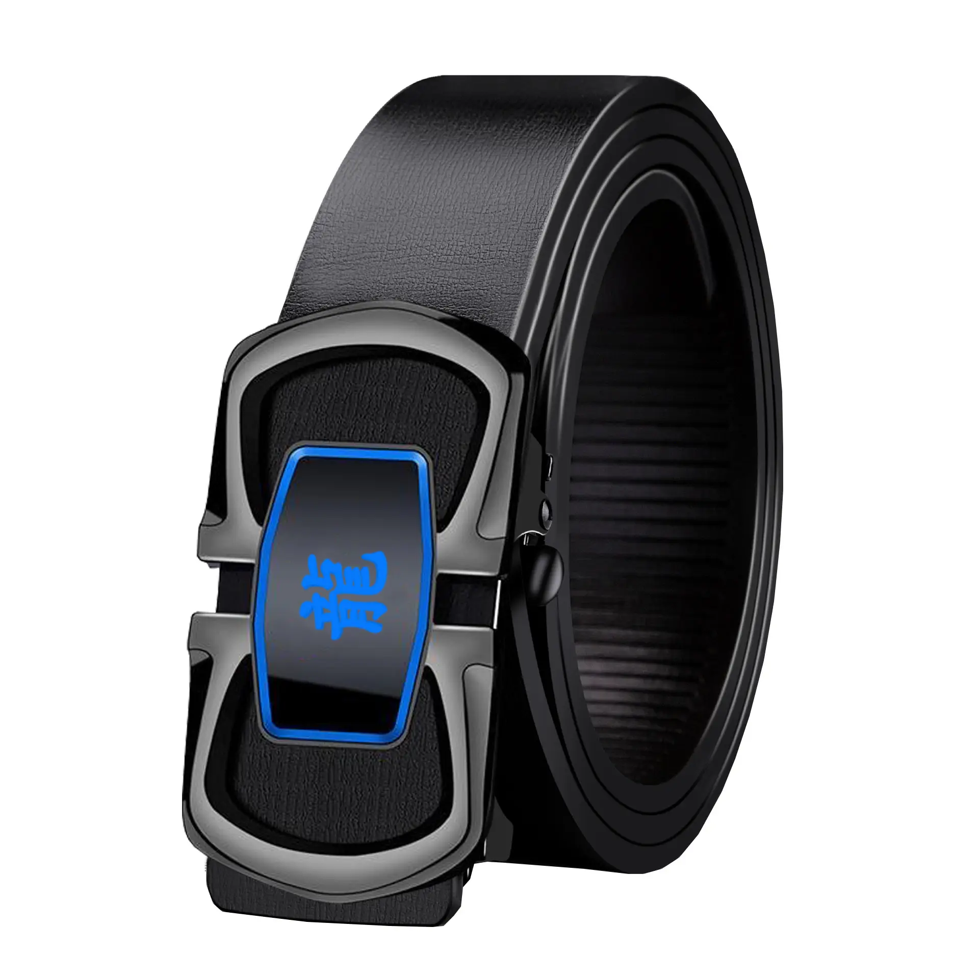 Men's Genuine Leather Zodiac Belt with Gold Plated Face - Image 29