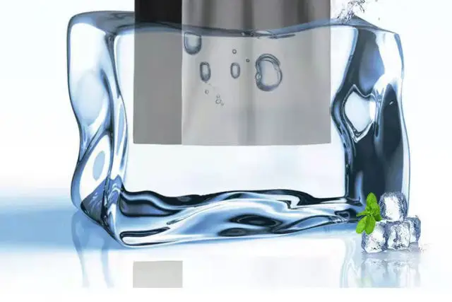 Men Ice Silk T-Shirt Large Grey Exercise Print — feature 4