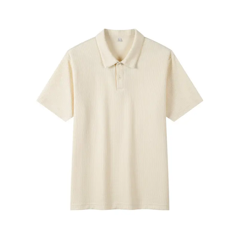 Dengjue Men's Brown Polo Shirt 2026 Summer - Image 5