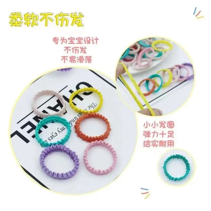 Children's Rainbow Hair Rope for Girls 50 — feature 11
