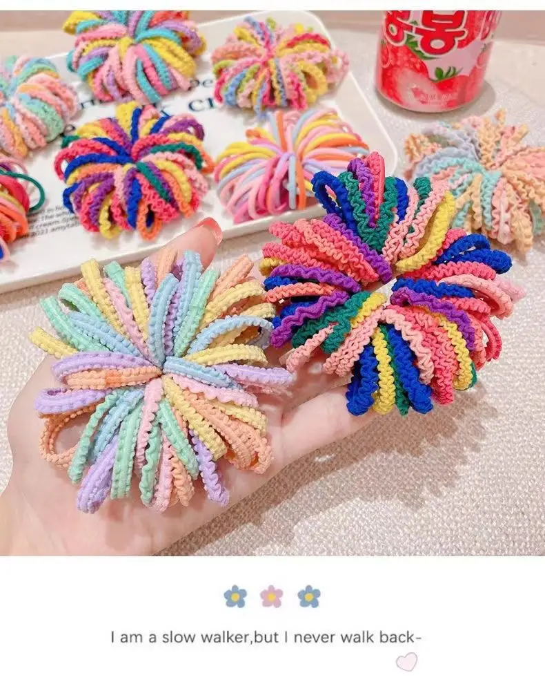 Children's Rainbow Hair Rope for Girls 50 — feature 4