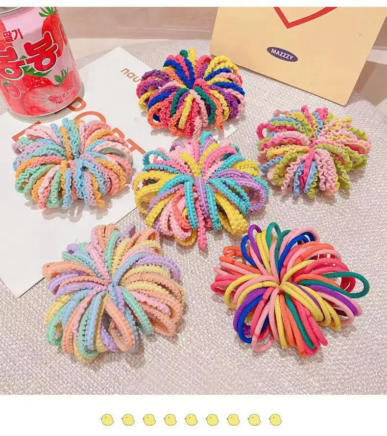 Children's Rainbow Hair Rope for Girls 50 — feature 6