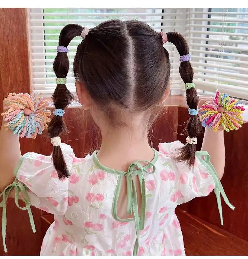 Children's Rainbow Hair Rope for Girls 50 — feature 7